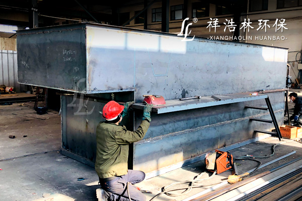 氣浮機生產(chǎn)現場(chǎng)