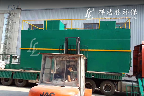 小型一體化發(fā)貨現場(chǎng)